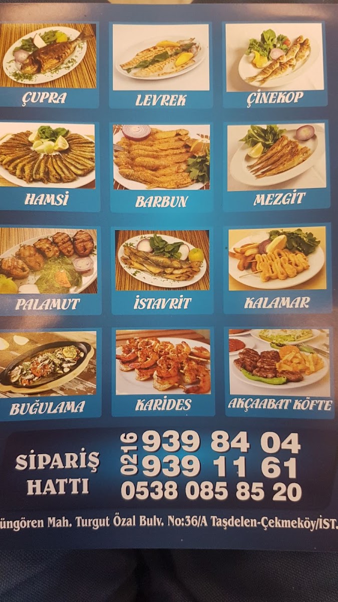Menu Tasdelen Balik Restorant-2